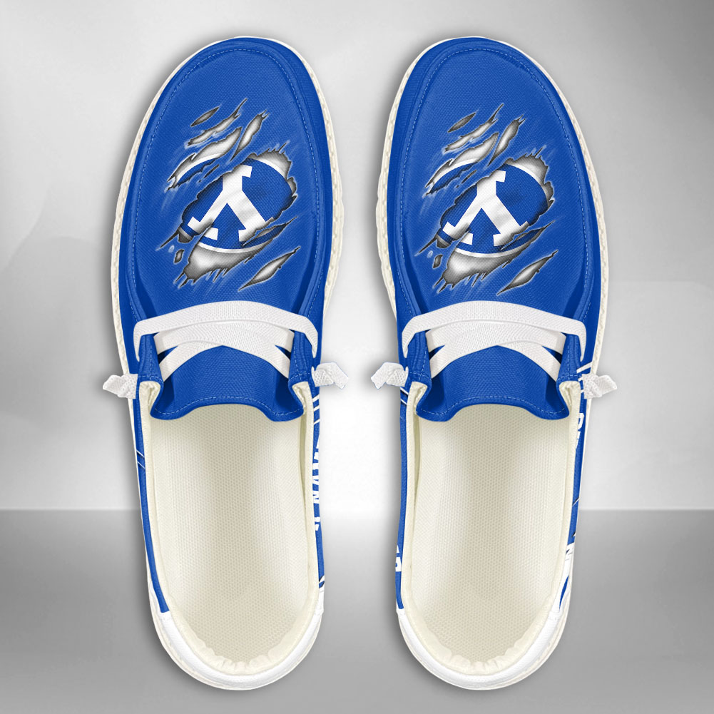 Nordmerch BYU Cougars NCAA Personalized Hey Dude Sports Shoes – Custom ...